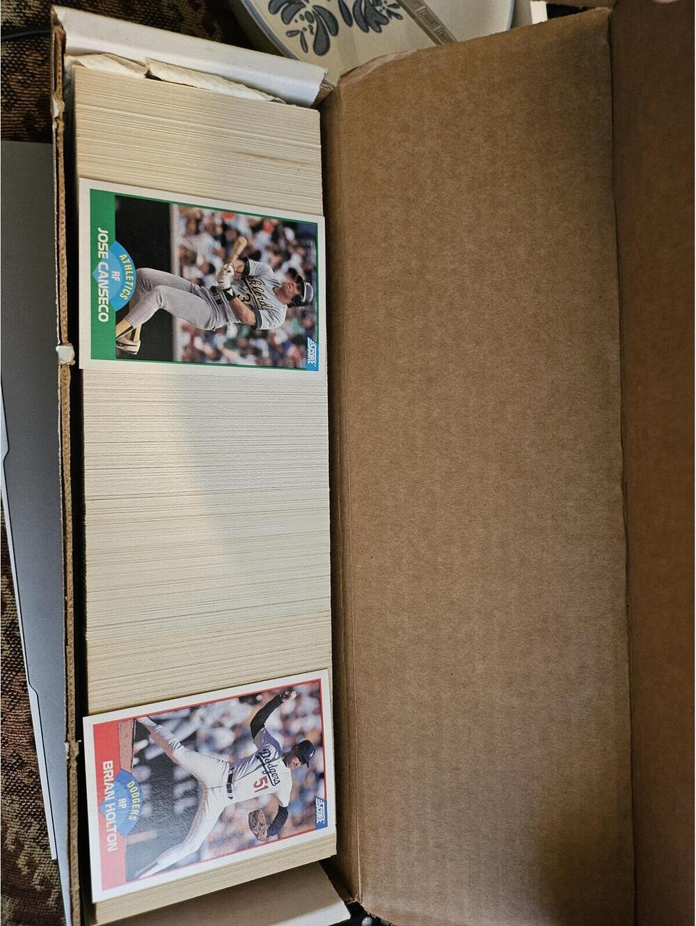 1989 Score Baseball- Complete Card Set  - made set